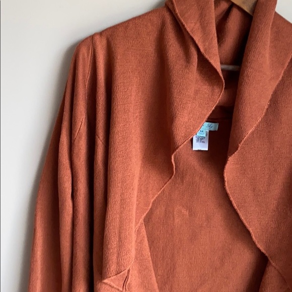 She & Sky Open Front Cardigan M - Picture 2 of 5